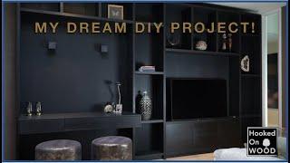 My DREAM DIY Project. How to build my Wall Cabinet!