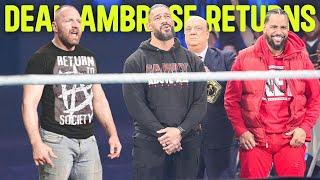 Dean Ambrose Signs WWE Contract & Returns With Roman Reigns On SmackDown Leaked