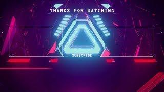 Free 2D Outro Template #16 ( ENDSCREEN NO TEXT )