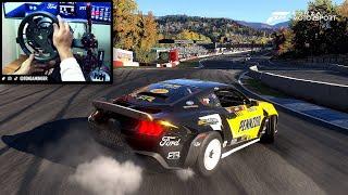 Forza Motorsport DRIFT - Ford Mustang RTR [Steering Wheel Gameplay] Thrustmaster T300RS