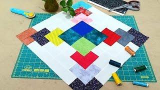 Easy quilt blocks for beginnersIdeas for making beautiful patchwork