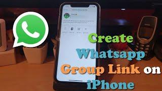 How to Create Whatsapp Group Link on iPhone