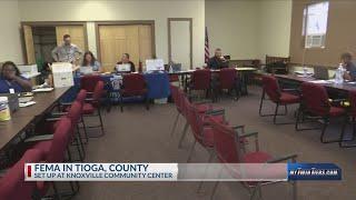 FEMA disaster recovery center opens in Tioga County to aid flood victims