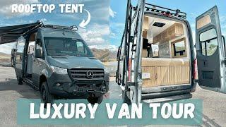 Luxury Family Van Tour w/ shower & rooftop tent | VAN TOUR