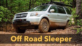 Blown Away! The 2007 Honda Pilot is an Off Road Sleeper! Uwharrie (Daniel, Dutch John, Mnt. Loop)