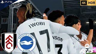 FC 25 - Fulham vs Brighton - Premier League 2024/25 | PS5™ [4K60]