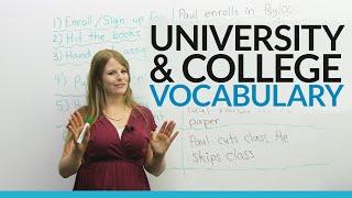 University English: Expressions and Vocabulary