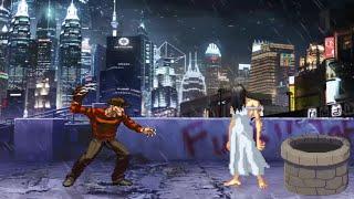 FREDDY KRUEGER vs ELLA SAMARA (The Ring Girl) High Level Gameplay - Mugen