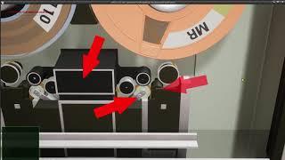 IBM 729 (and other) mainframe tape drive - why the funny movement?