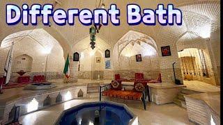 [4k] Walking Iran Cities - Yazd- Abolmaali Bath- حمام ابوالمعالی - walk with rooha