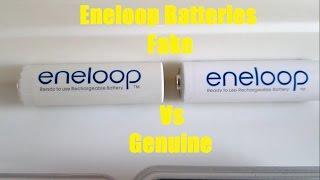 Eneloop Batteries - Fake vs Genuine (English Subtitles)