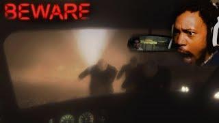 LOOK IN THE REAR VIEW MIRROR.. OR ELSE | Beware (Horror Game)