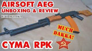 CYMA STANDARD RPK - Airsoft Unboxing & Review