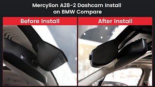 Mercylion A28-2 Integrated Dash Cam Install in BMW X3 xDrive28i 2021