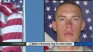 Honor & Remember Flag For Fallen Soldier