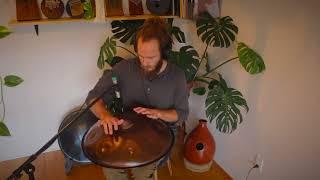 Boreal Handpan (Panacea Sonora) F#2 "acoustic scale" - Played by Pierre-Olivier Bolduc #music (1)