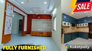 fully furnished #2bhkflatforsaleinhyderabad kukatpally || resale flat | 1 year old | real estate