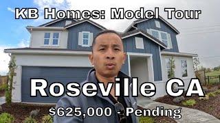 KB Homes: Model Home Tour, Morgan Knolls, Roseville CA -  $625,000  (roseville ca homes for sale)