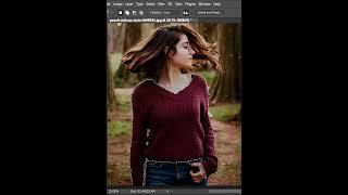 Change dress colour in realistic way in photoshop 2023