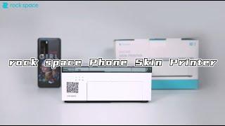 rock space Phone Skin Printer - The Future of Phone Protection