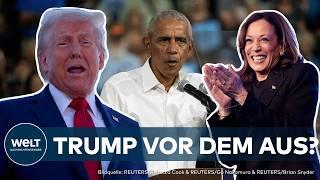 WAHL IN DEN USA: Trump vs. Harris - Über 10 Mio. Stimmen abgegeben! Obama greift in Wahlkampf ein!