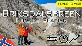 Briksdalsbreen Glacier - PERFECT Hike Destination in Norway