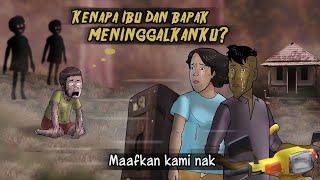 Jangan Menangis -  Kompilasi Cerita Sedih by Cak Waw #HORORMISTERI Kartun Hantu, Animasi Horor