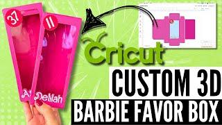 Create A 3d Barbie Favor Box With Cricut Design Space