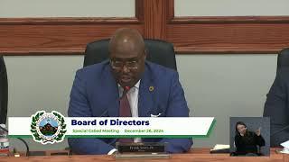 Board of Directors Special Called Meeting 12_26_2024