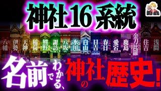 日本の神社「16系統」をガチで徹底解説｜八幡、稲荷、天神…近くの神社を調べようぜ！