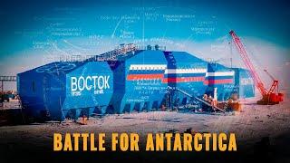 Why did Putin open the ultra-modern Vostok station at the South Pole