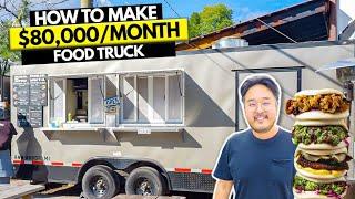 How to Start $80K/Month Korean Food Truck Business