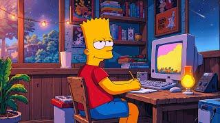 Retro Lo-Fi Beats  Night Study Session | Relax & Stay Focused