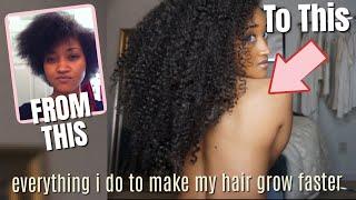 A Day In My Hair | My Full Hair Growth Routine For Rapid Hair Growth