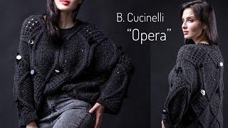 ВОСХИТИТЕЛЬНЫЙ !! Джемпер B. Cucinelli « Opera ». Мое самое красивое вязанное изделие!