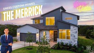 Touring a Modern Hill Country Dream Home | Merrick by Drees Custom Home | 3,722 SF | Lago Vista