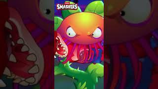 Veggie Karate Chop 🫛#Shorts | Grim Gardens | Smashers | Halloween Cartoons for Kids