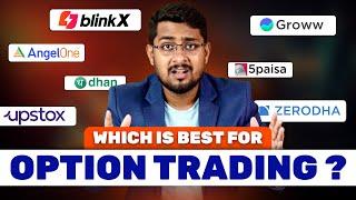  comparison of Apps and Brokers for Options Trading in India