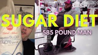 Started Cole Robinsons Sugar Diet (No Fat Lean Meat No Fat Carbs) (585 Pounds)