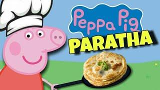 peppa Eats Paratha [MEGA EPISODE] | HINDI EDIT