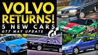 VOLVO Returns! - GT500 NSX & More | 5 New Silhouettes for Gran Turismo 7 | GT7 May 1.48 Update