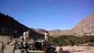 Harrier Low Pass in Afghanistan