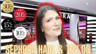 SEPHORA FALL SAVINGS EVENT 2024 | LUXURY HAUL & TRY ON + WEAR TEST