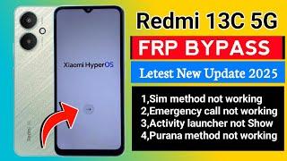 Redmi 13c 5G FRP Bypass Miui 14 | New Trick 2025 | Redmi 13c Frp Unlock Without Pc | Redmi 13c Frp