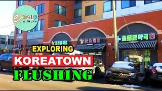 NYC Walk [HD]: Exploring Koreatown Flushing and its surroundings. 코리아타운 플러싱과 그 주변을 둘러보세요.