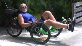 Testimonial Recumbent Trike from Bicycle Outfitters Seminole, on the Pinellas Trail