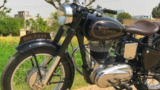 OLD MODEL |Bullet 1986 Restoration | Royal Enfield Modifications | vintage Bullet @bullettower