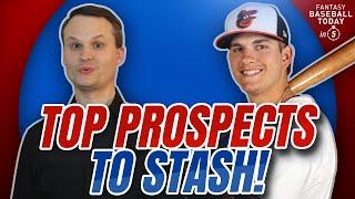 Top 5 PROSPECTS TO STASH! Coby Mayo, Max Meyer & Jacob Wilson Coming Soon? | Fantasy Baseball Advice