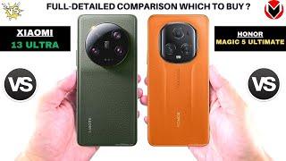Honor Magic 5 Ultimate Vs Xiaomi 13 Ultra  @techcollar