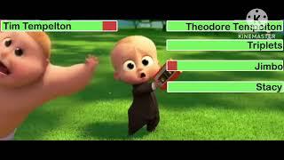 The Boss Baby (2017) Tim vs Babygang with Healthbars